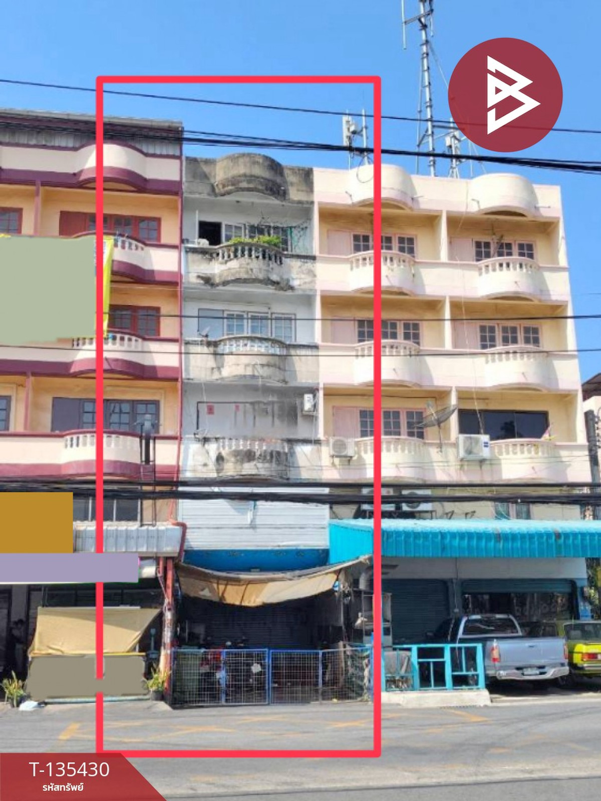 ขายอาคารพาณิชย์ 4 ชั้น เนื้อที่ 23 ตร.วา บางพลี สมุทรปราการ – รูปที่ 2