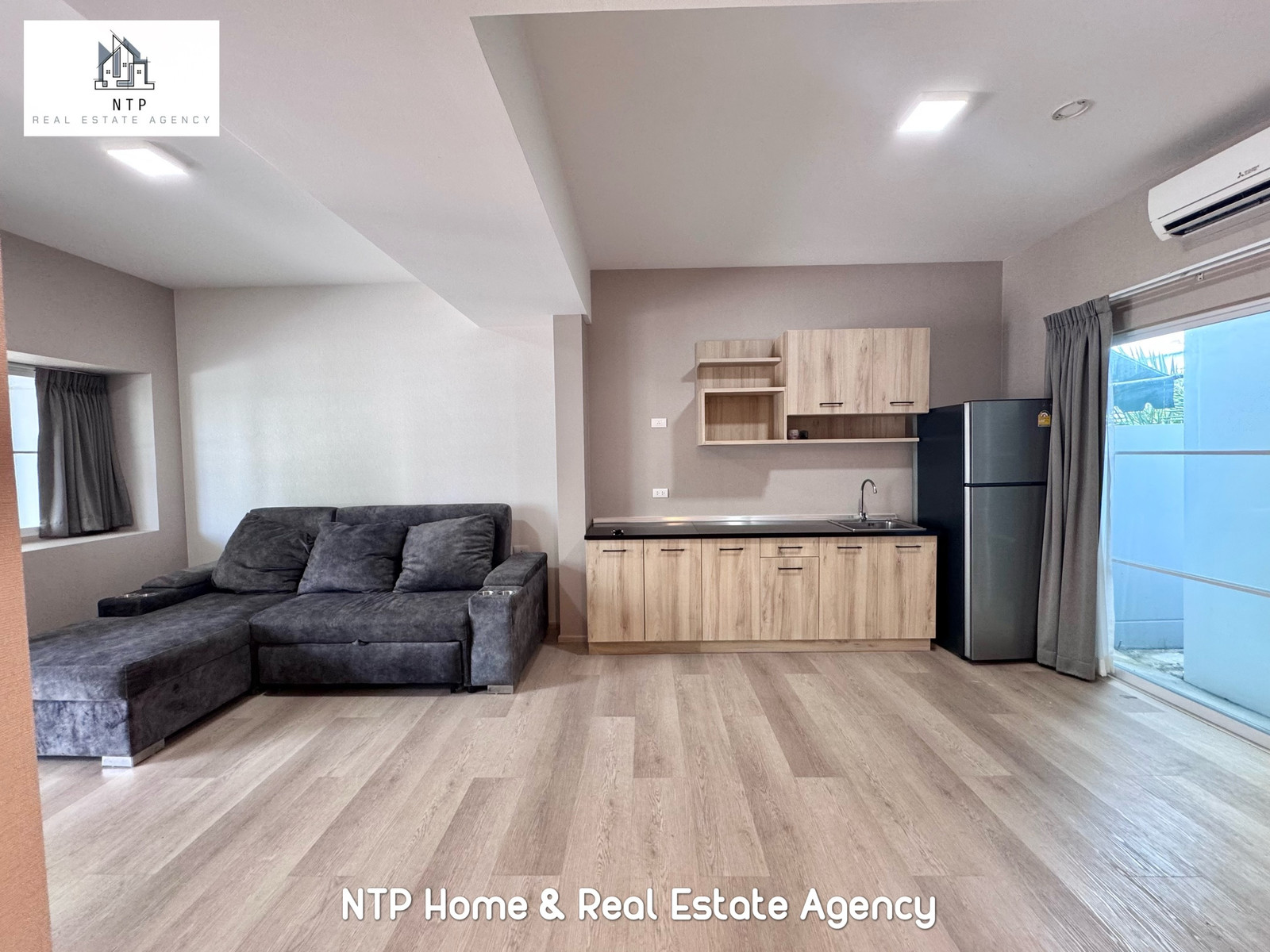 For rent | For rent townhome, 2-3 bedrooms, after adding more rooms. Very spacious + air conditioned Can add furniture. House in good location, opposite Mega Bangna, popular village 📍 Indy Bangna-Ramkhamhaeng 2 👍🏻 – รูปที่ 4