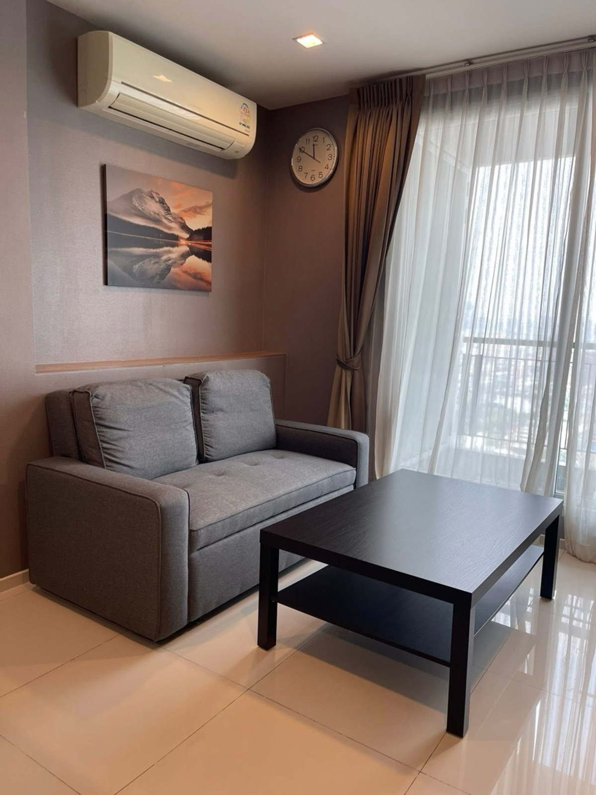For Rent: Rhythm Huai Khwang, 1 bedroom, 1 bathroom, beautiful room, fully furnished. Ready to move in – รูปที่ 4
