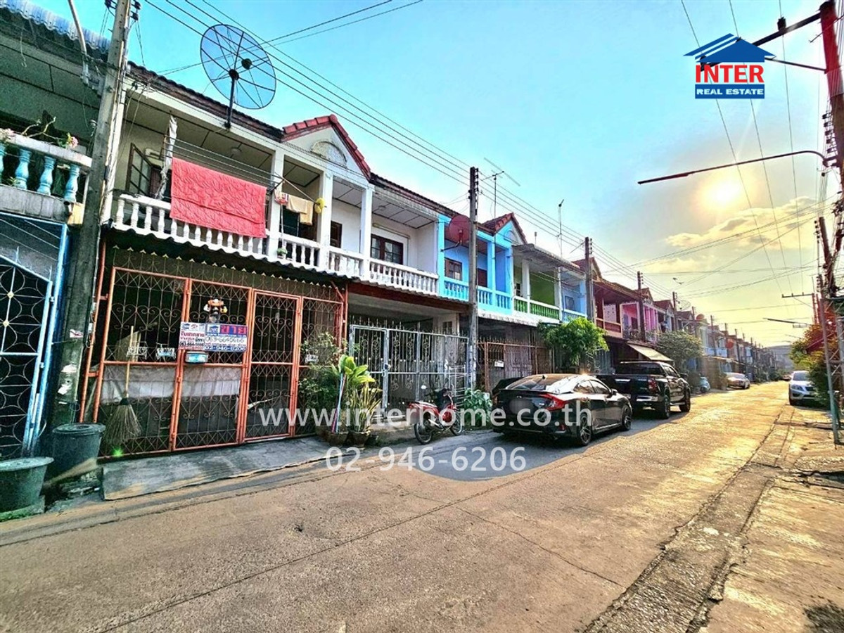 Townhouse, 2 floors, 16 sq m, Air Villa Village, Lam Luk Ka Khlong 3, near the Green Line, Khu Khot Station, Lam Luk Ka Road, Liap Khlong Sam Road, Lam Luk Ka, Pathum Thani. – รูปที่ 2