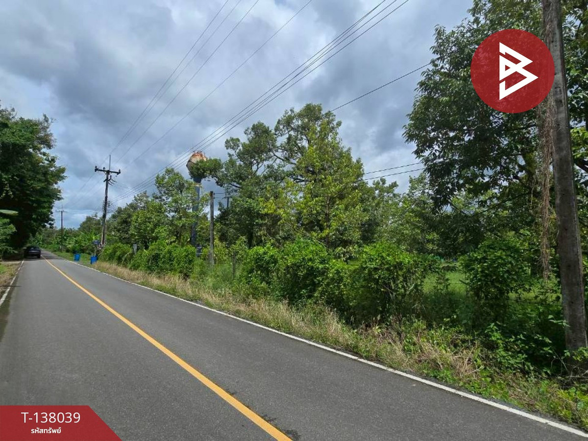 Land for sale with garden, area 5 rai 2 ngan 91 sq m, Tha Mai, Chanthaburi.