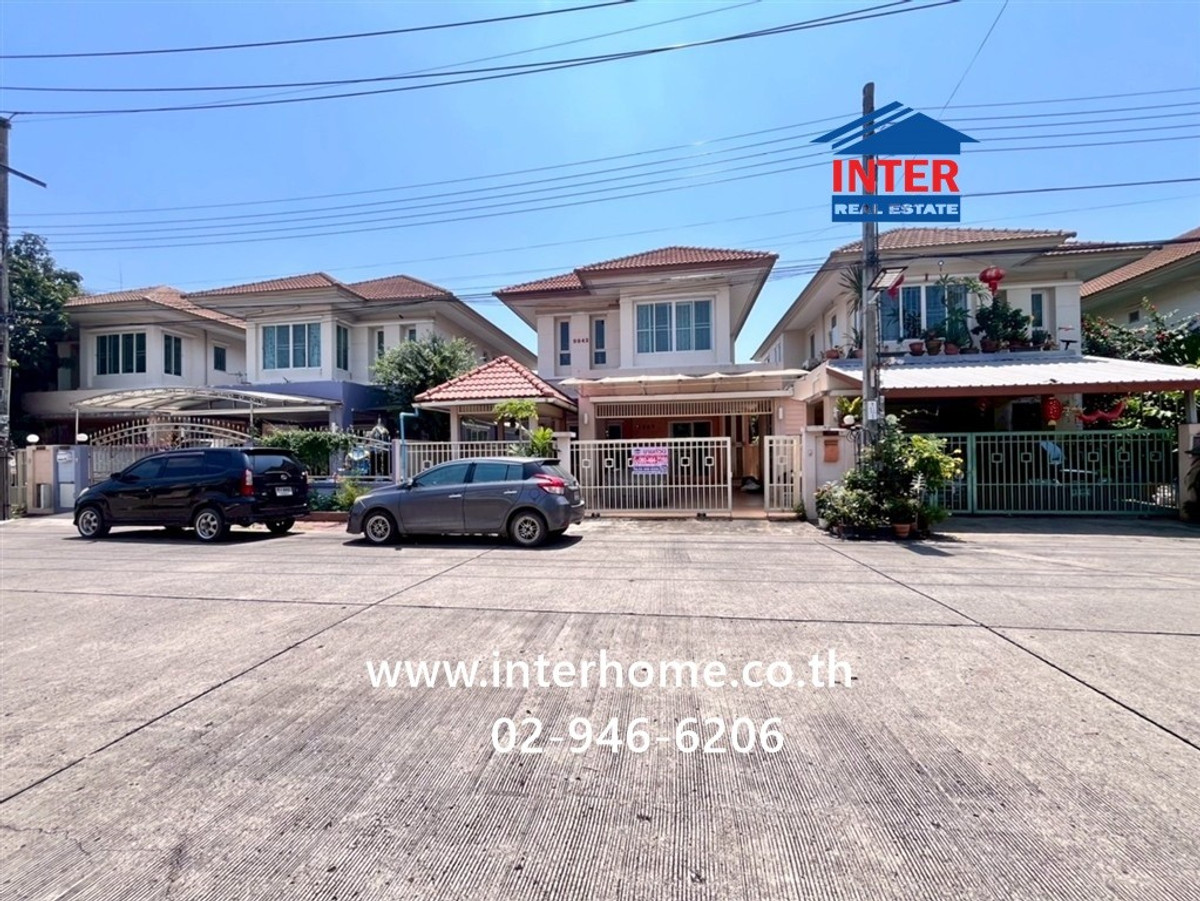 Twin house, 2 floors, 46.6 sq m, Preecharam Village 1. Near Mistine Intersection, Ramkhamhaeng Road, Rat Phatthana Road, Saphan Sung District, Bangkok Twin house, 2 floors, 46.6 sq m, Preecharam Village 1. Near Mistine Intersection, Ramkhamhaeng Road, Rat Phatthana Road, Saphan Sung District, Bangkok