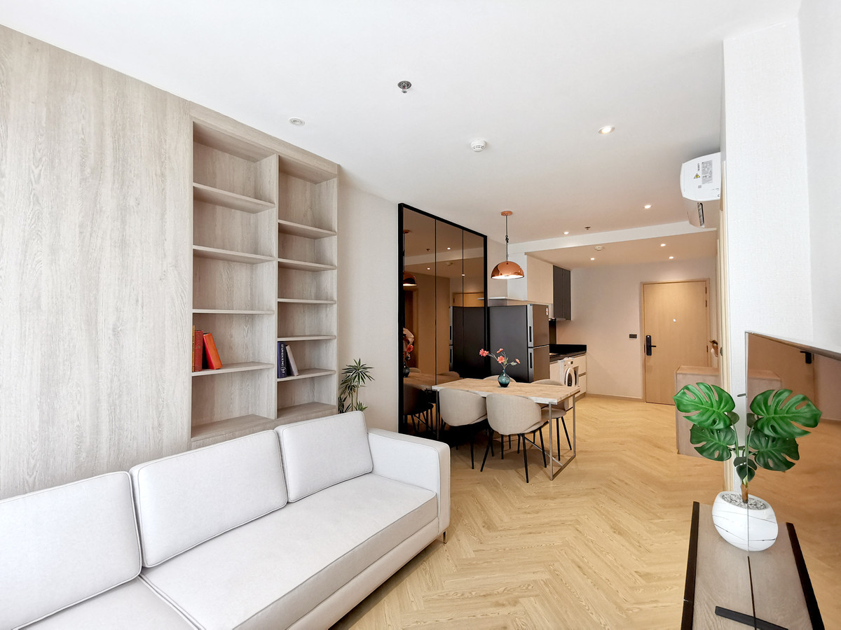 ให้เช่า Sky Walk Residences 2 นอน 60 ตร.ม. ชั้น 18 วิวเมืองสวย 150 ม. ถึง BTS 45k/เดือน – รูปที่ 3