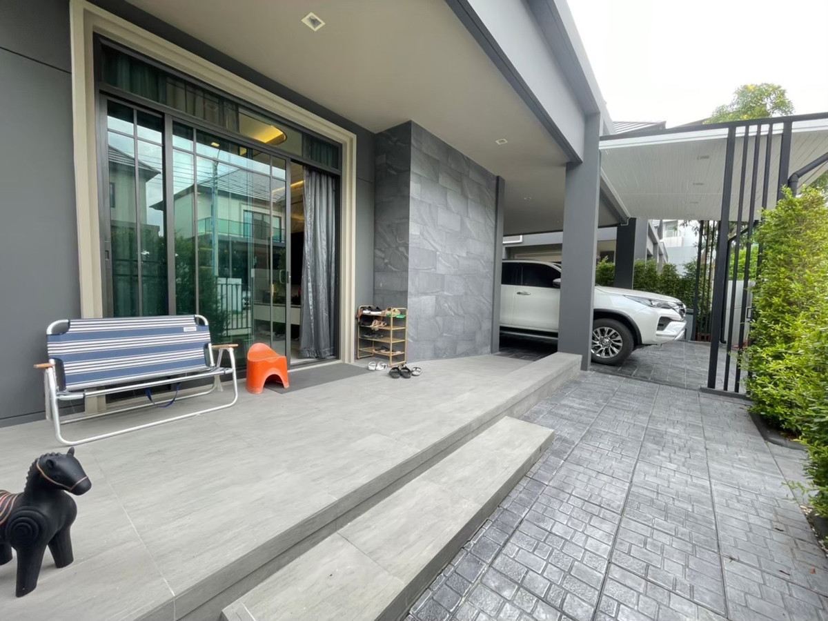 ขายบ้านบางกอกบูเลอร์วาร์ด รามอินทรา-เสรีไทย2 บ้านแต่งหรู สวย พร้อมอยู่ 5 นอน,  ตรงข้ามทางขึ้นกาญจนาภิเษกเข้าในเมืองสะดวก – รูปที่ 3