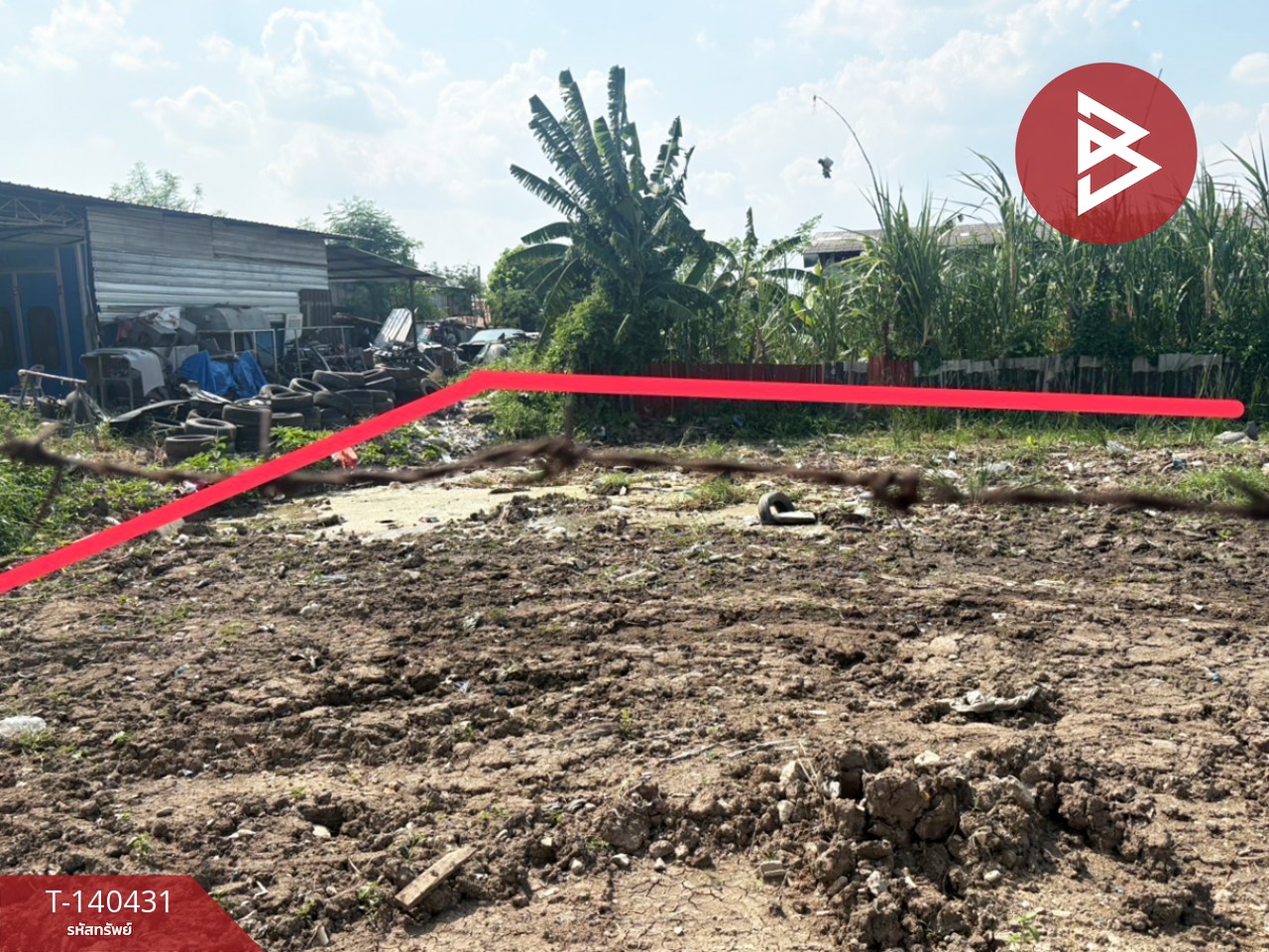 ขายที่ดิน เนื้อที่ 3 งาน 5 ตร.วา ท้ายบ้าน สมุทรปราการ – รูปที่ 2