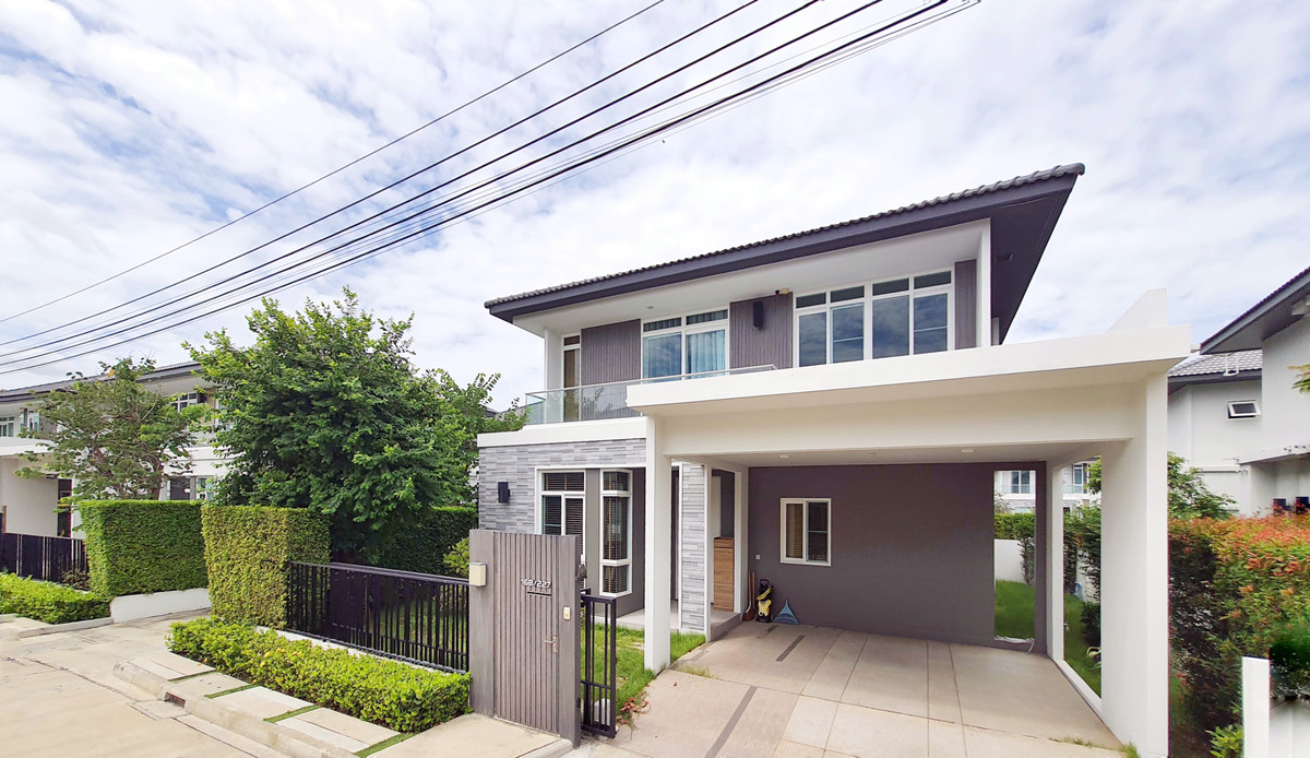 [สวยพร้อมอยู่] บ้านเดี่ยว มัณฑนา เวสต์เกต 185 ตร.ม. 4 นอน ใกล้เซ็นทรัล แบรนด์หรูจาก L&H ครัวบิลต์อินครบ จบในหลังเดียว  – รูปที่ 2