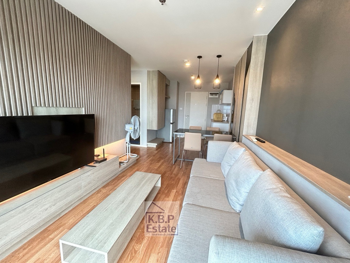 📍 Condo for rent, Lumpini ParkBorommaratchachonnani-Sirindhorn, 2 bedrooms, 2 bathrooms (corner room), 52 sq m., best decorated as in the picture. Ready to move in