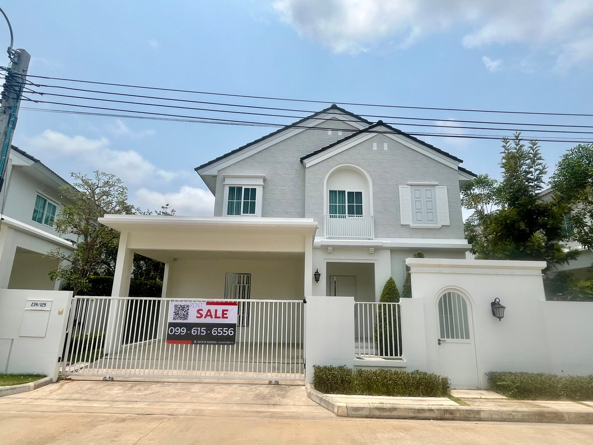 ขาย บ้านเดี่ยว ชัยพฤกษ์ บางนา กม.15 Chaiyapruek Bangna KM.15 บ้านใหม่แต่งสวยครบ ขนาด 60 ตร.ว 3 ห้องนอน 3 ห้องน้ำ ใกล้ทางด่วน  12,900,000 บาท
