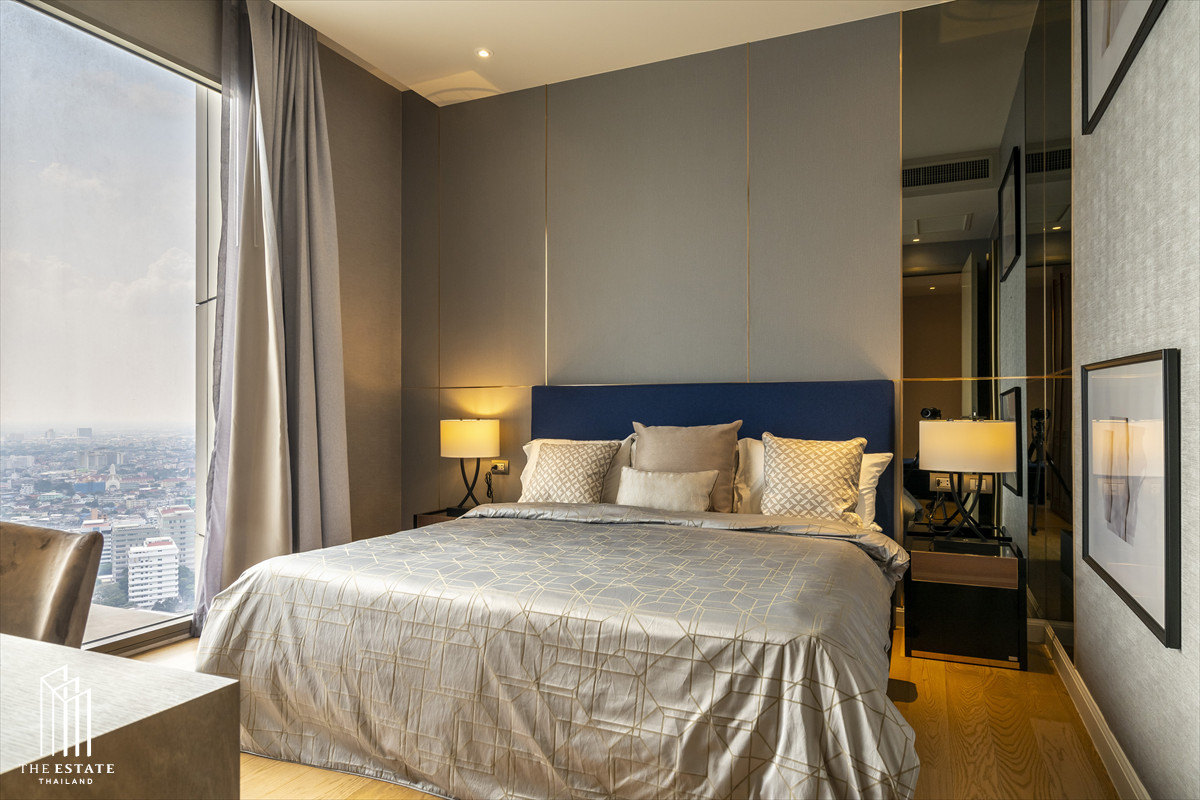 Sale/Rent Magnolias Waterfront Residences ICONSIAM, high floor, 30up, fully decorated, beautiful, luxurious @100,000 Baht