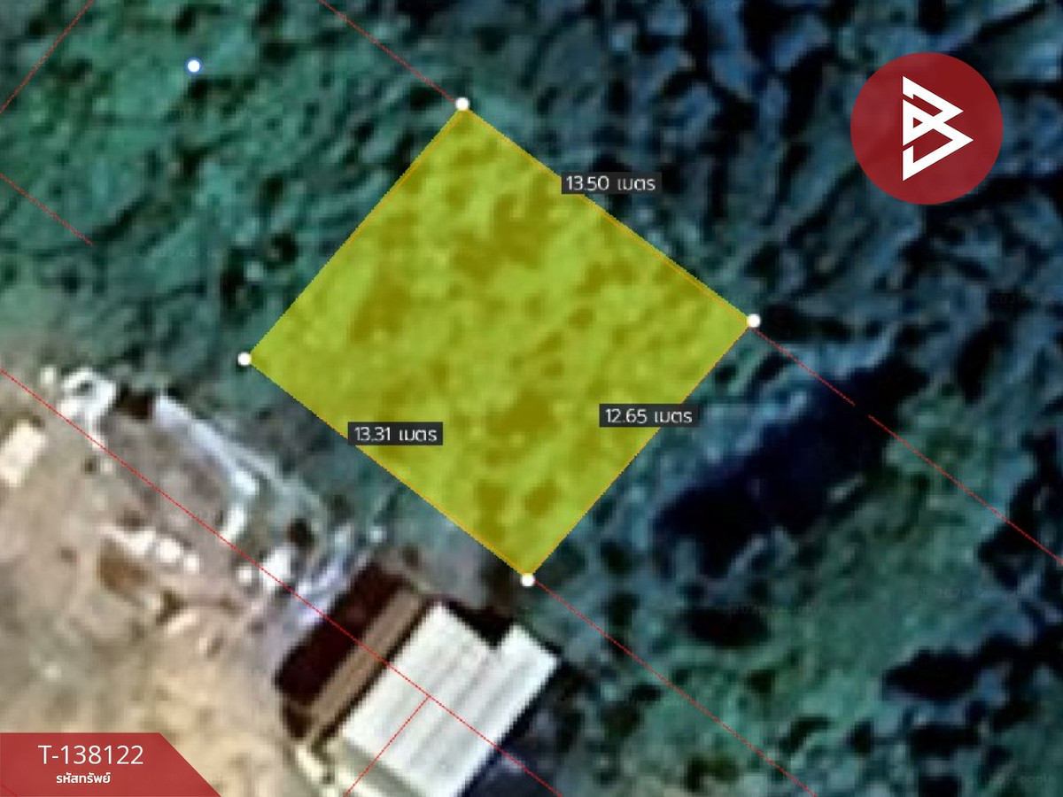 Empty land for sale, area 40 sq m, Koh Khwang, Chanthaburi.