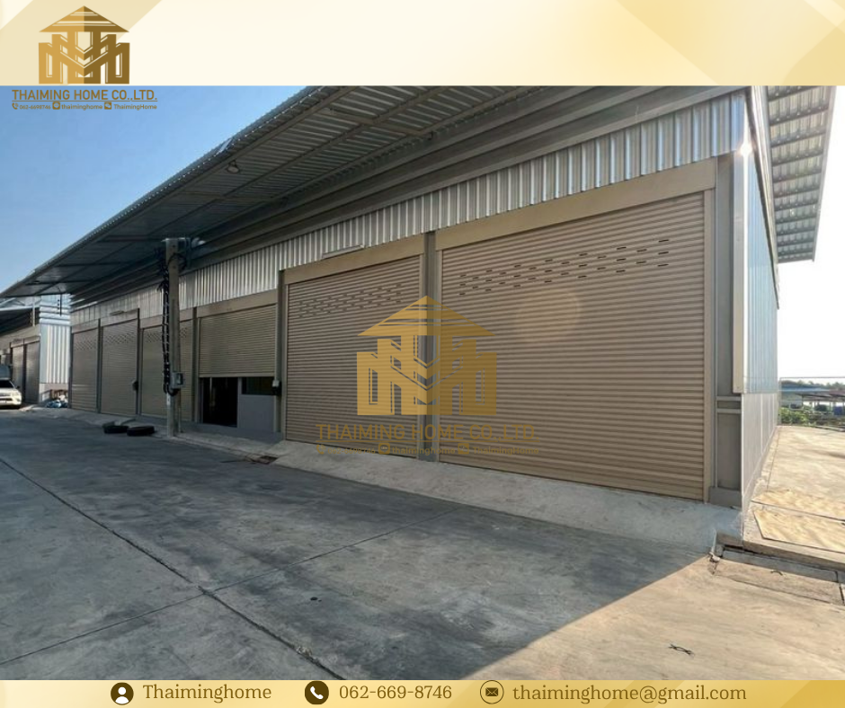 For rent: Newly built warehouse 200 sq m with office and bathroom, Phra Samut Chedi, Khlong Suan, Samut Prakan (TW8-20326) – รูปที่ 2