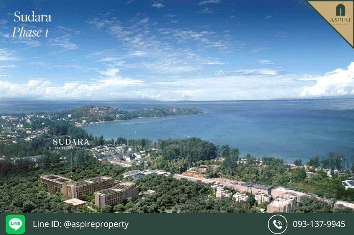 [For Sale] Sudara Residence Phuket, 350m to Bangtao beach