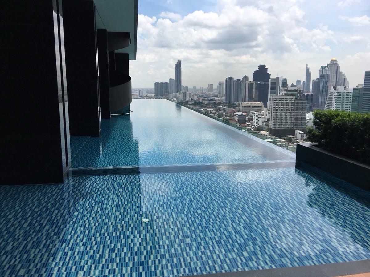 For rent 2 bedrooms, 2 bathrooms Nara9 by Eastern Star (new room ready to rent)