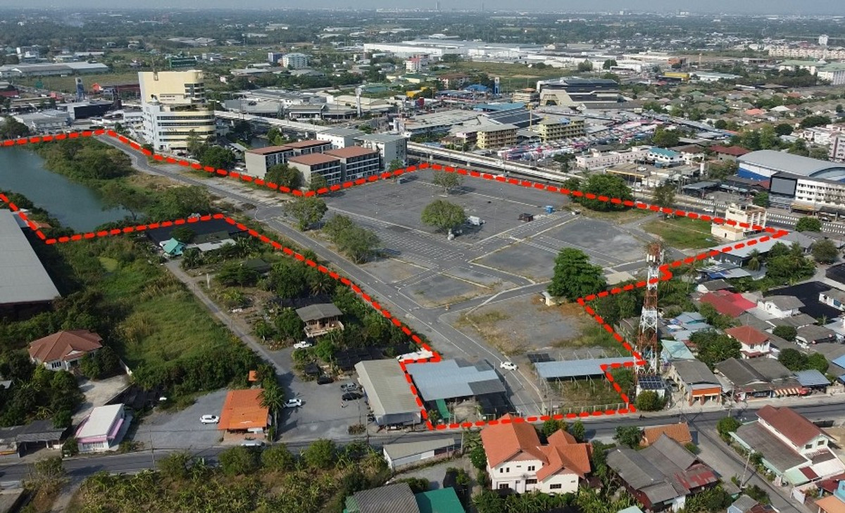 Large plot of land next to Tiwanon Road. Mueang Pathum Thani – รูปที่ 2