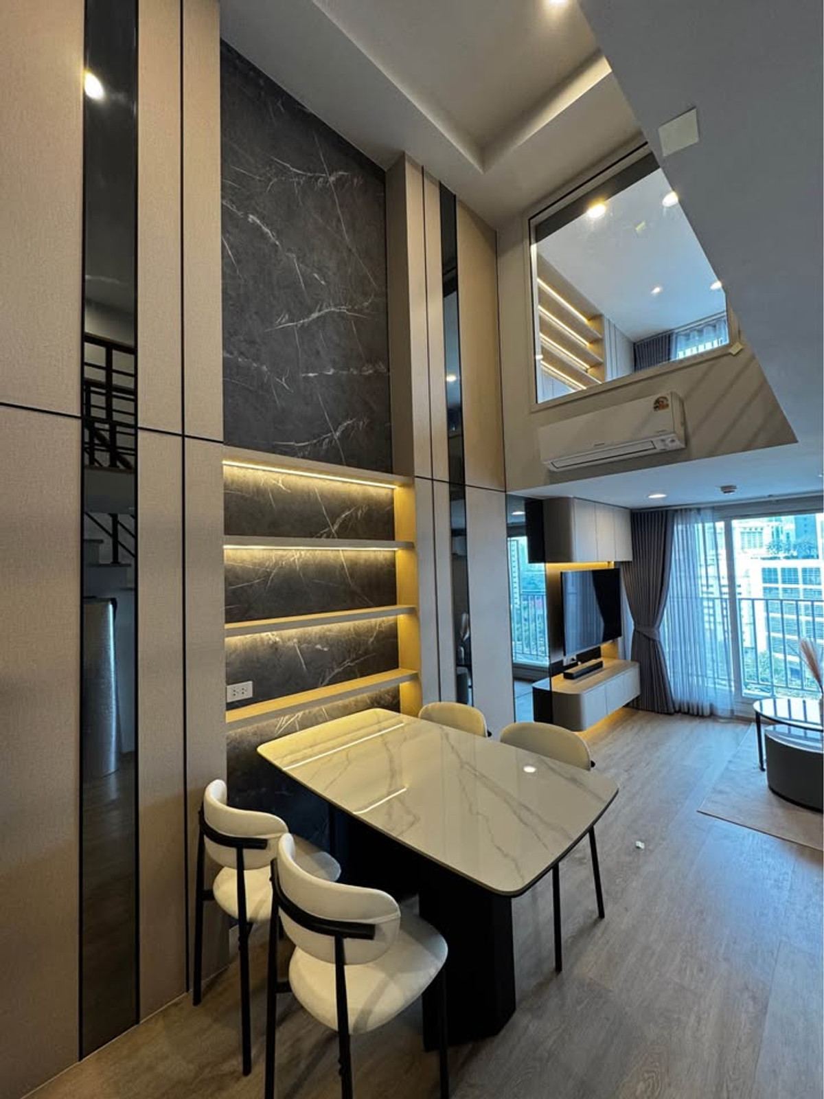 +++Urgent rent+++ Culture Chula** Duplex 2 bedrooms, 58 sq m, fully furnished, ready to move in!!! – รูปที่ 3
