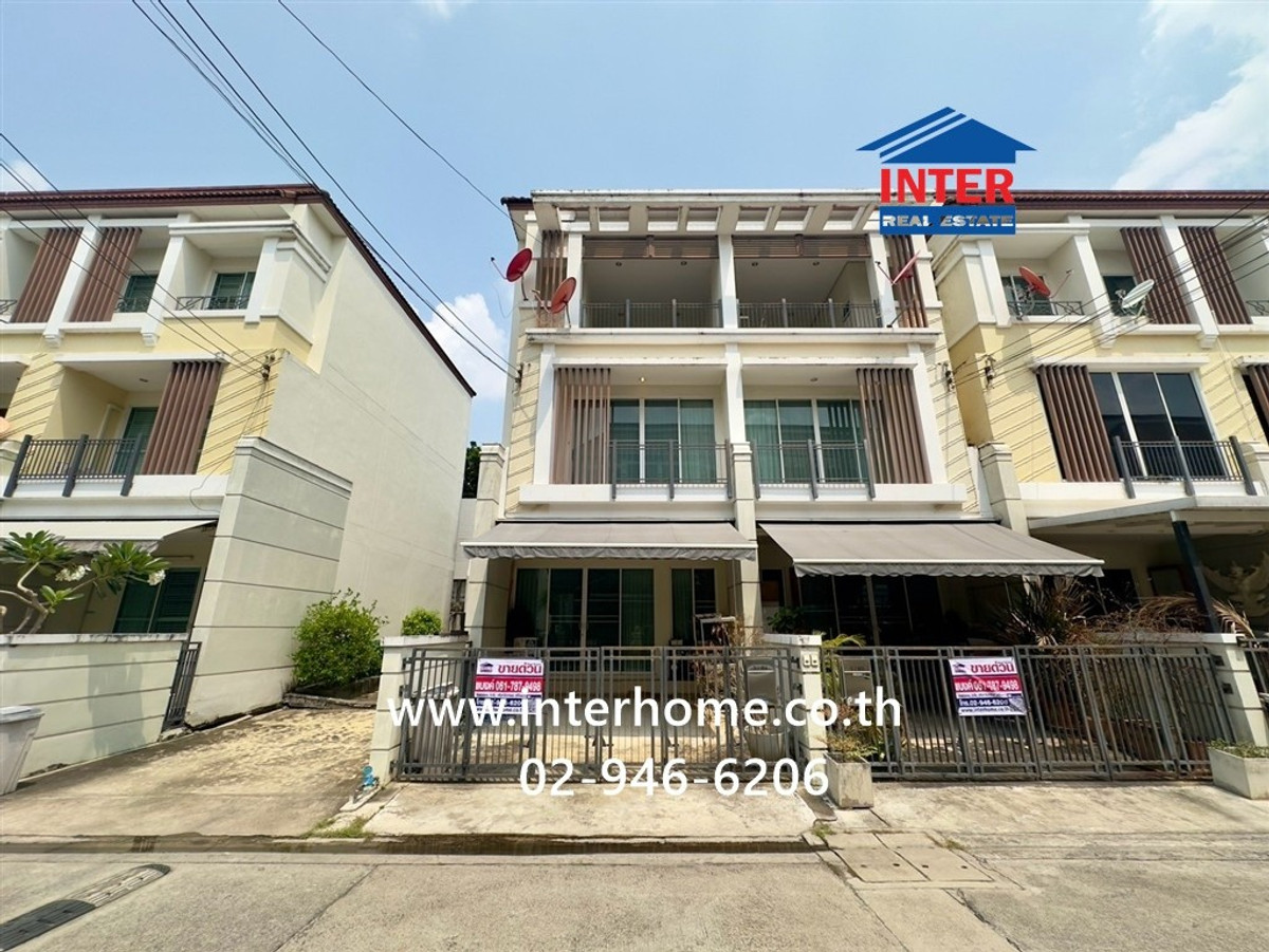 Townhome, 3 floors, 20.2 sq m, Klang Muang Village. Urbanion Kaset-Nawamin 2, Soi Lat Pla Khao 79 Lat Pla Khao Road, Ramindra Road, Bang Khen District, Bangkok Townhome, 3 floors, 20.2 sq m, Klang Muang Village. Urbanion Kaset-Nawamin 2, Soi Lat Pla Khao 79 Lat Pla Khao Road, Ramindra Road, Bang Khen District, Bangkok