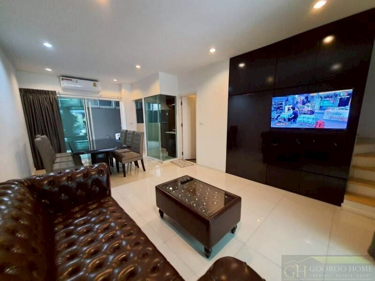 ขายทาวน์โฮม 3 ชั้น Patio แจ้งวัฒนะ ราคาถูกมาก เนื้อที่ 18.8 ตรว 3นอน 3น้ำ หน้าบ้านหัน ทิศเหนือ บ้านเย็นสบาย ไม่ร้อนแดดตลอดทั้งวัน – รูปที่ 2