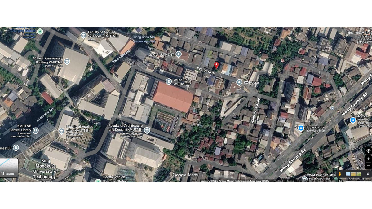 Single house for rent, Soi Wong Sawang 7, cheap price, near King Mongkuts University of Technology North Bangkok. – รูปที่ 4