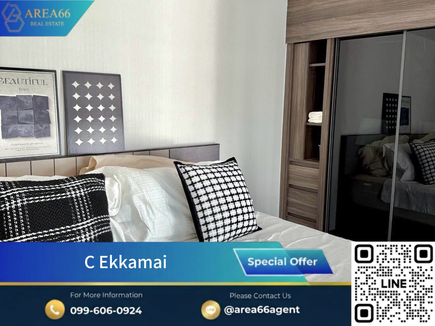 🔥 Nice condo for sale ❗️ Beautiful room, good location, at this price you must hurry and see C Ekkamai