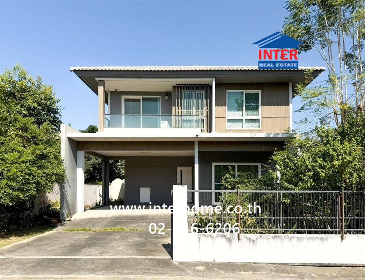 2-story detached house, 90 sq m, Chaiyaphruek Village. Pinklao-Sai 2 Phutthamonthon Sai 2 Road Borommaratchachonnani Road, Thawi Watthana District, Bangkok