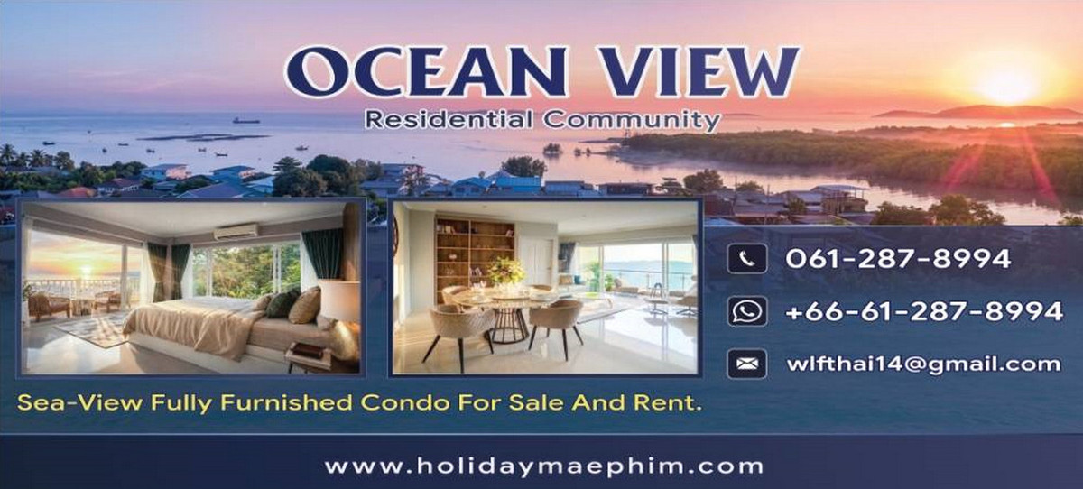 สอบถามโทร : 061-287-8994 Ocean View Residential Community แหลมแม่พิมพ์ ระยอง, คอนโดวิวทะเล วิวสวน ระเบียงใหญ่ มีหลายขนาด หลายห้องให้เลือก สอบถามโทร : 061-287-8994 Ocean View Residential Community แหลมแม่พิมพ์ ระยอง, คอนโดวิวทะเล วิวสวน ระเบียงใหญ่ มีหลายขนาด หลายห้องให้เลือก