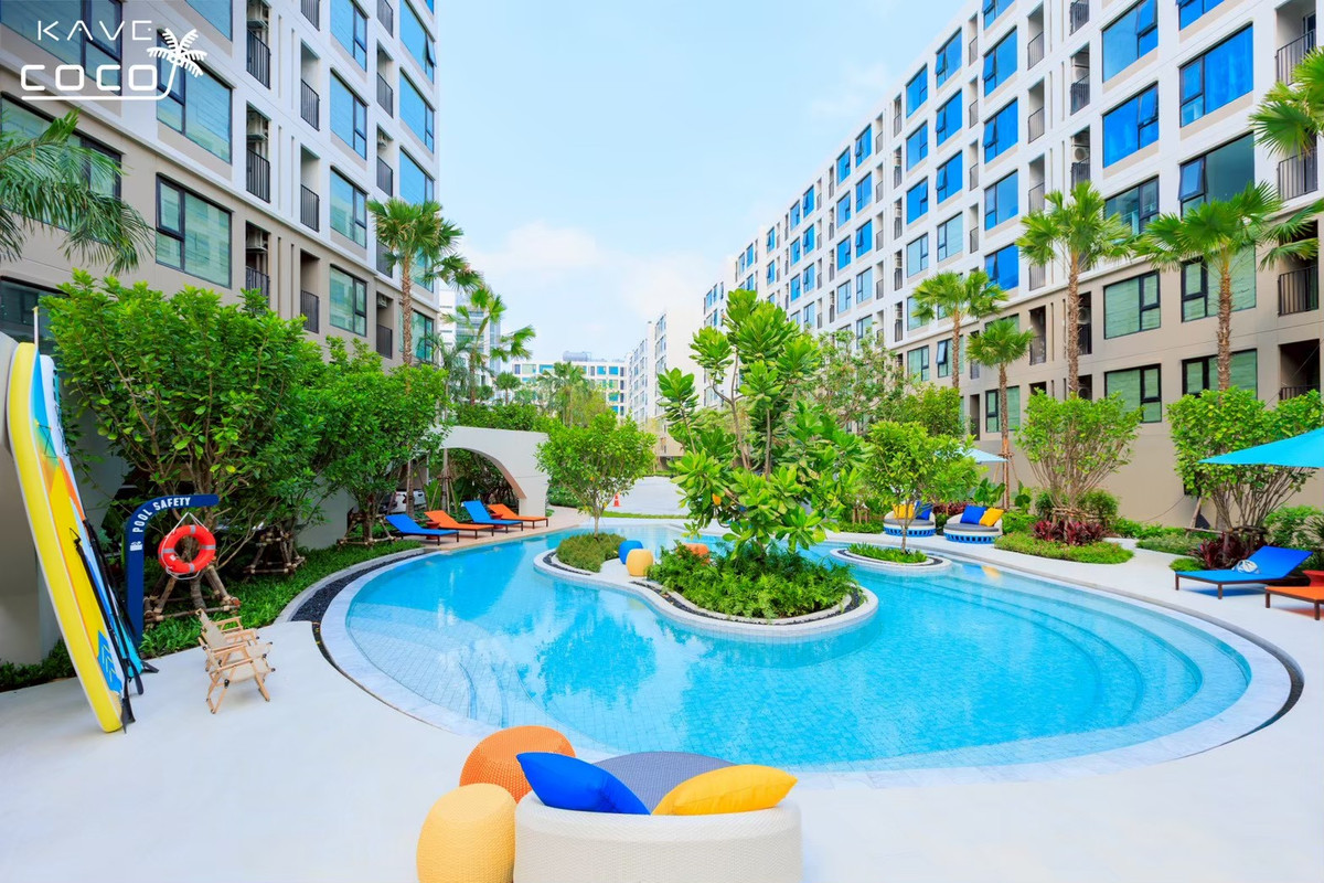 🛋️ Tangible value, Kave Coco Bangsaen, starting at 1.79 million baht, ready to rent immediately 📞 065-563-9565 🛋️ Tangible value, Kave Coco Bangsaen, starting at 1.79 million baht, ready to rent immediately 📞 065-563-9565