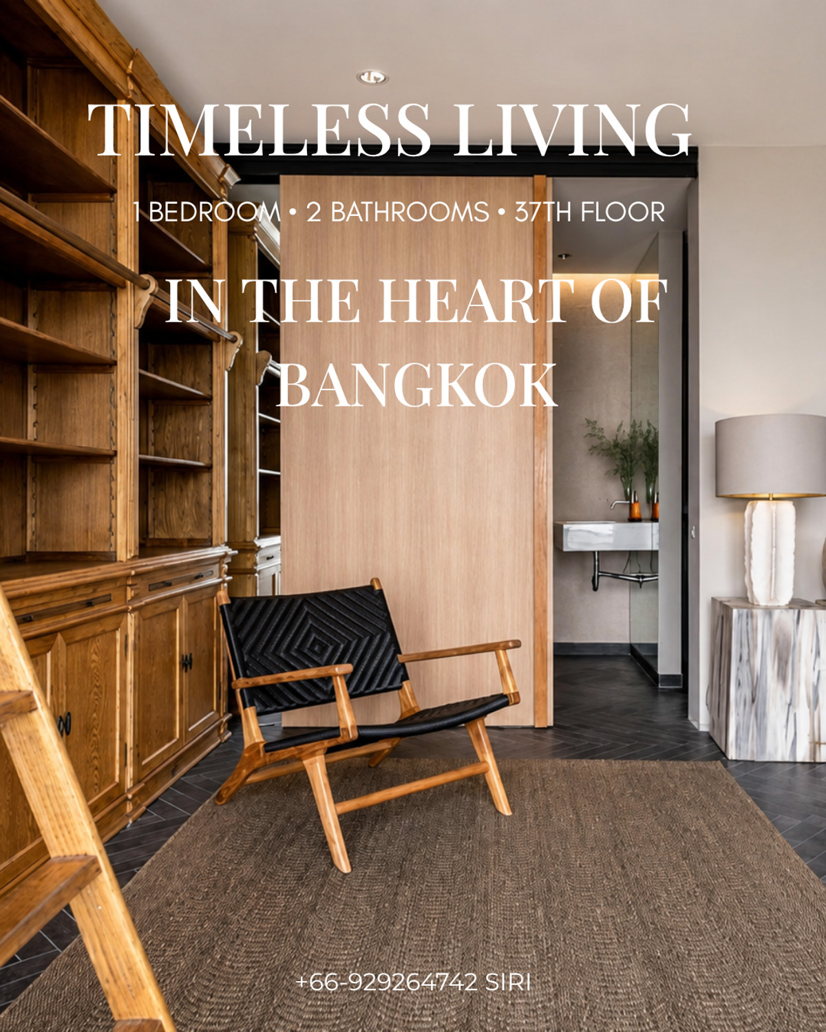 Luxury Condo Near MRT Lat Phrao | 78 SqM • 37th Floor • Panoramic View