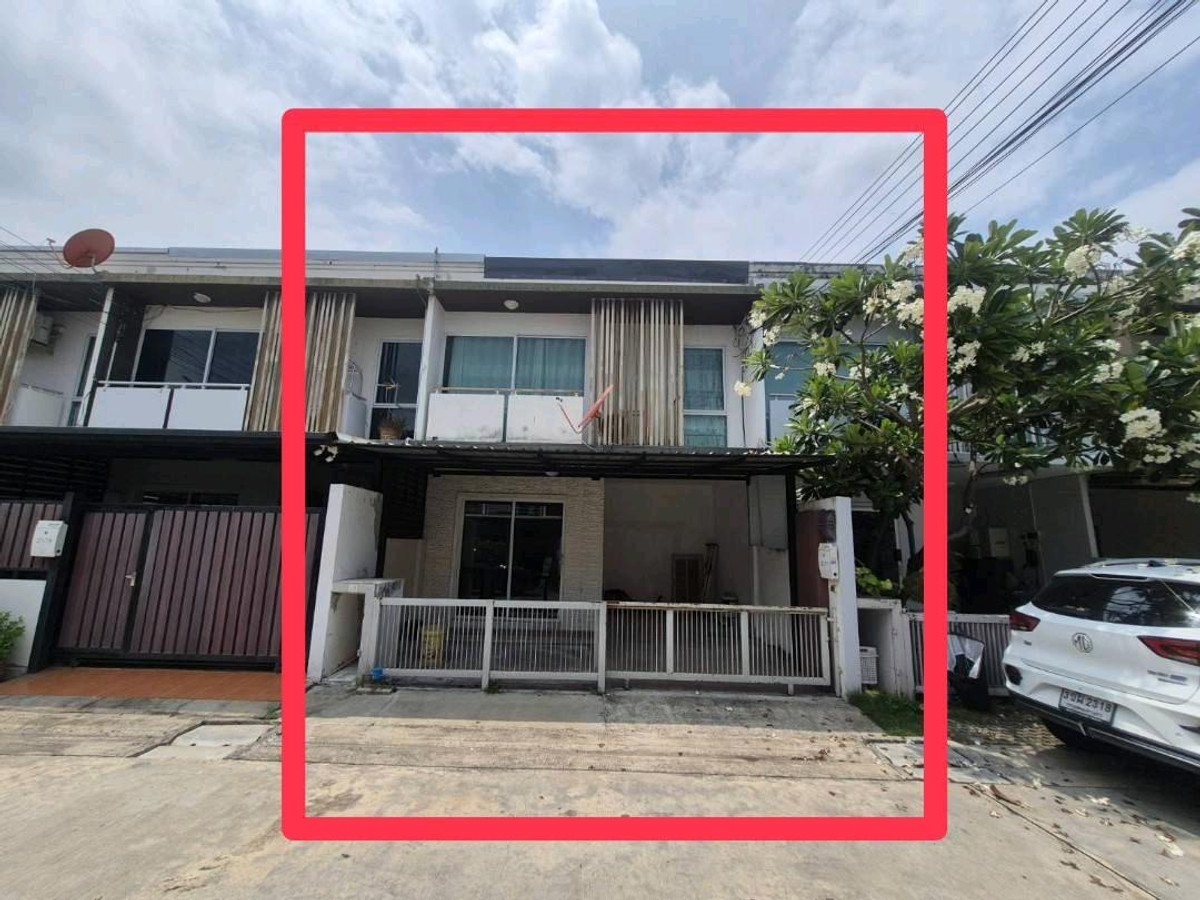 2-story townhome for rent, Pruksa Ratchada-Ramintra Village.
