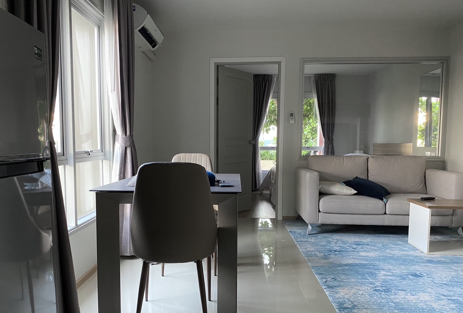 Rich Park @ Taopoon Interchange Condo ห้องมุมสวย ชั้น 5 ด้านหลังเป็น สวน สระว่ายน้ำ ฟิตเนส   – รูปที่ 4