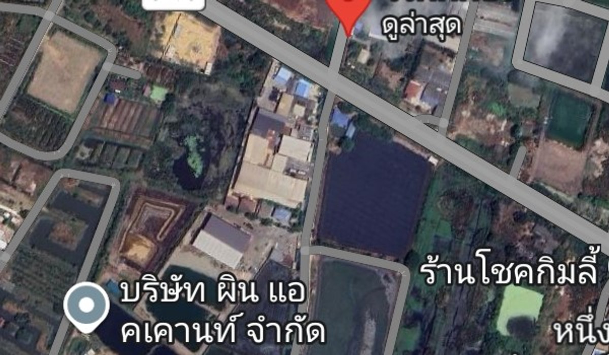 !!!ขายด่วนที่ดินสวยติดถนนหน้ากว้างเหมาะปลูกบ้าน, หอพักใกล้โรงงานชุมชน