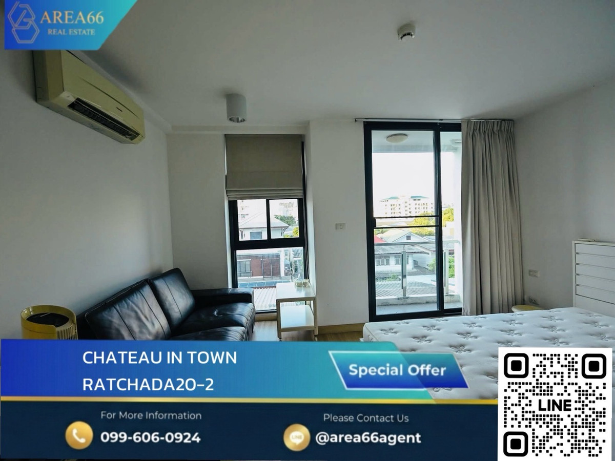 🔥 Beautiful room, good location like this is hard to find Chateau In Town Ratchada 20-2