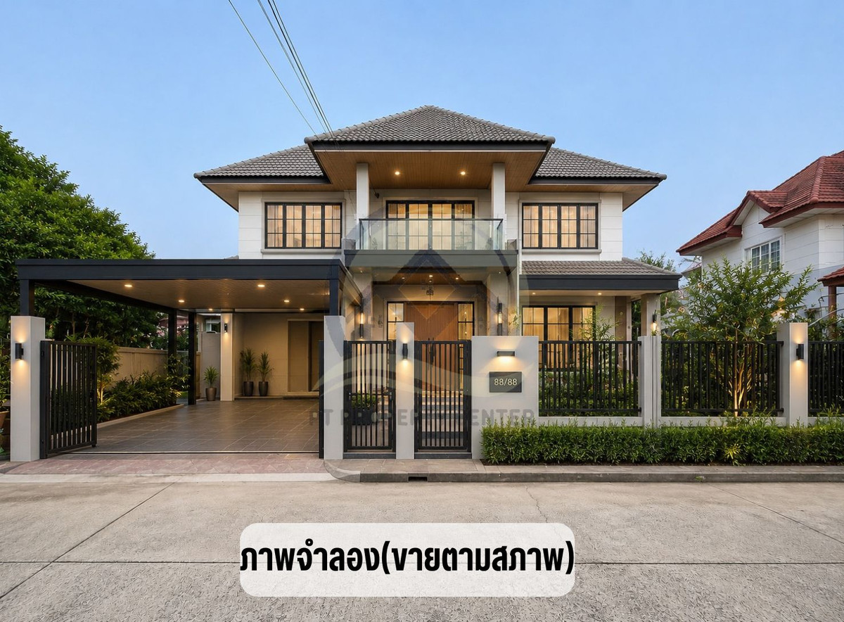 หมู่บ้านสถาพร รังสิต ซอยรังสิต-นครนายก 73 ถนนรังสิต-นครนายก ธัญบุรี ปทุมธานี - บ้านเดี่ยว 2 ชั้นหลังใหญ่ พร้อมอยู่ เดินทางง่าย ใกล้ทุกอย่างครบจบ ในหลังเดียว – รูปที่ 2