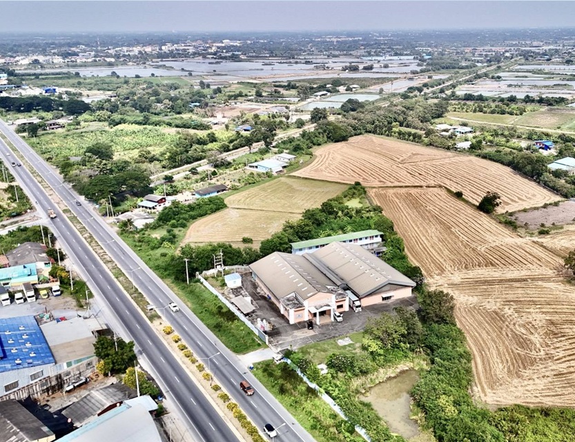 For Rent ให้เช่า หรือ ขาย โรงงานผลิตเครื่องสำอางและอาหาร / พื้นที่ใช้สอยรวมกว่า 1,900 ตารางเมตร / บนที่ดิน 5 ไร่ / ทำเล ดอนตูน นครปฐม ถนนนครปฐม สามง่าม / ติดถนนใหญ่ / รถเทรลเลอร์ เข้าออกได้  – รูปที่ 2