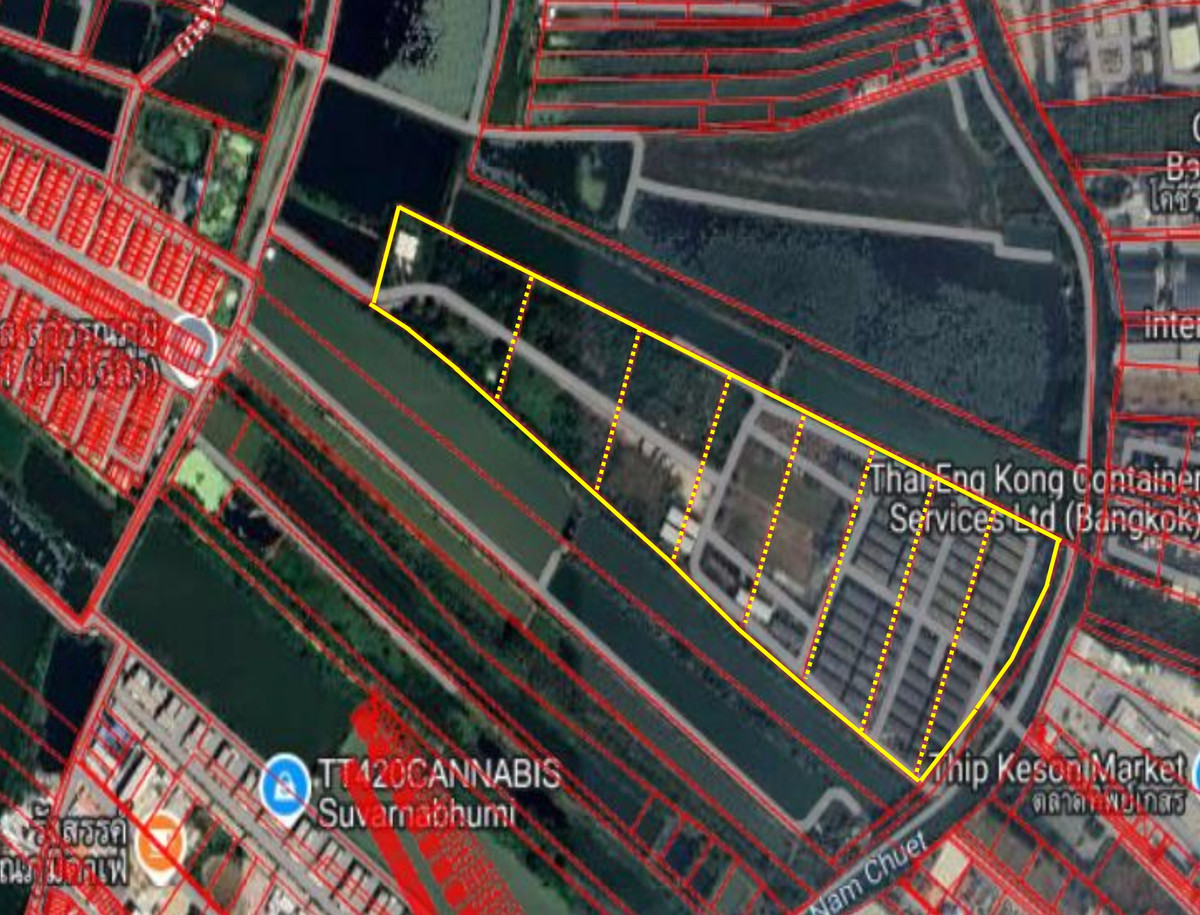 ขายที่ดิน เหมาะทำจัดสรร ต.บางโฉลง อ.บางพลี จ.สมุทรปราการ
