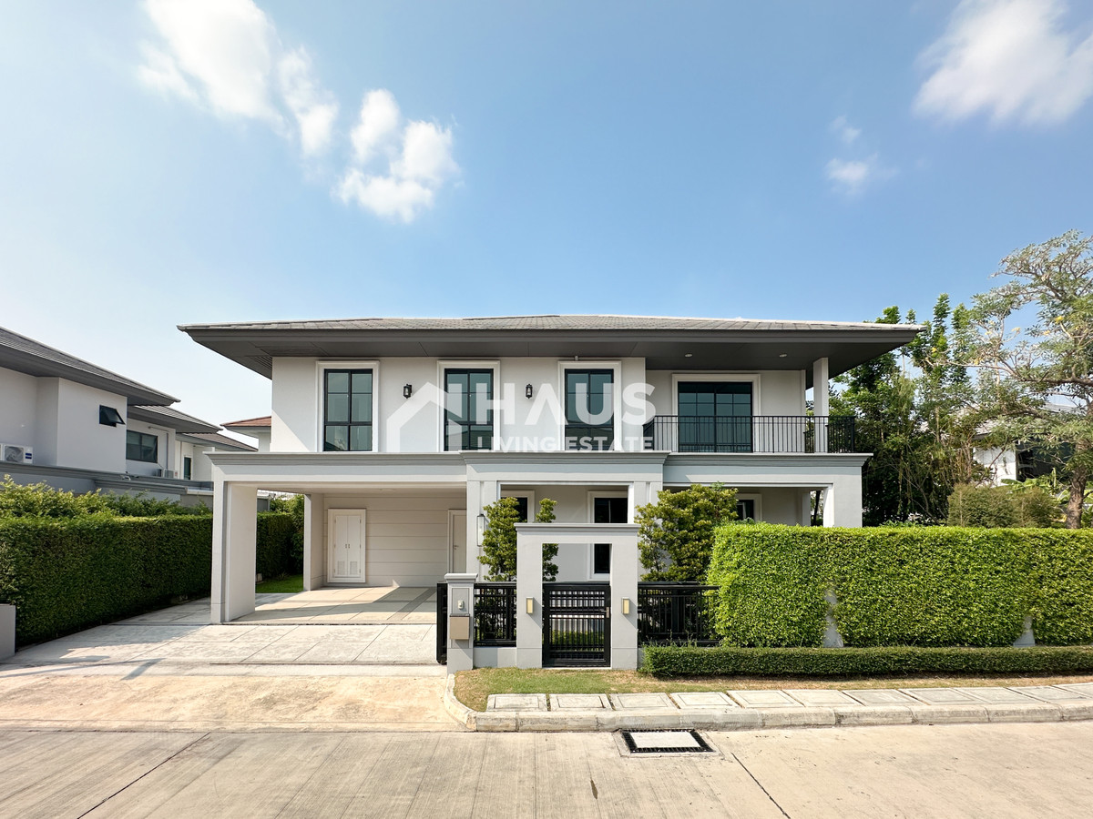 💎 New in the box! Cheapest luxury house in the project (100% condition, never lived in) 🔥 Single house for sale Setthasiri Chaengwattana - Prachachuen 2 🔥 Setthasiri Chaengwattana - Prachachuen 2 / 4 bedrooms #HCWT041