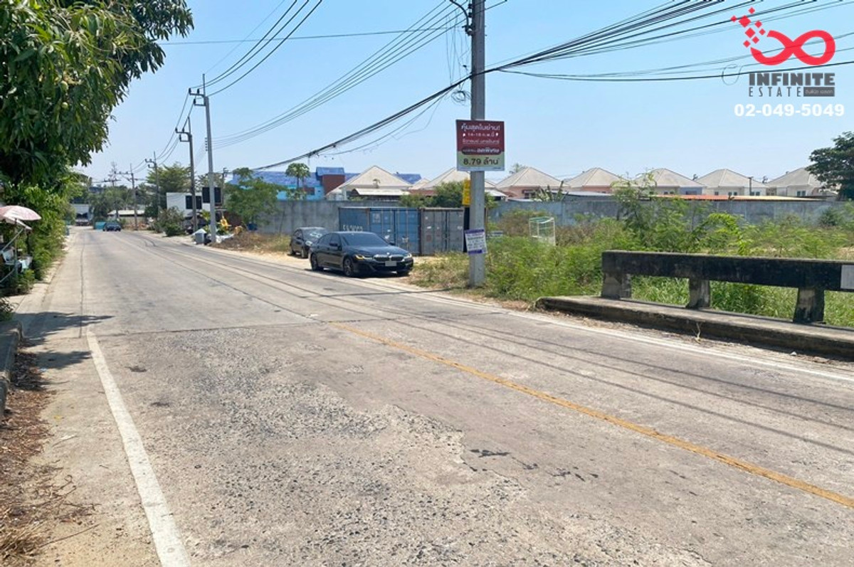 ขายที่ดิน 5 ไร่ 362 ตรว. ถนนนครอินทร์ - ราชพฤกษ์  สะพานพระราม 5 ถมแล้ว เหมาะทำโครงการ – รูปที่ 3