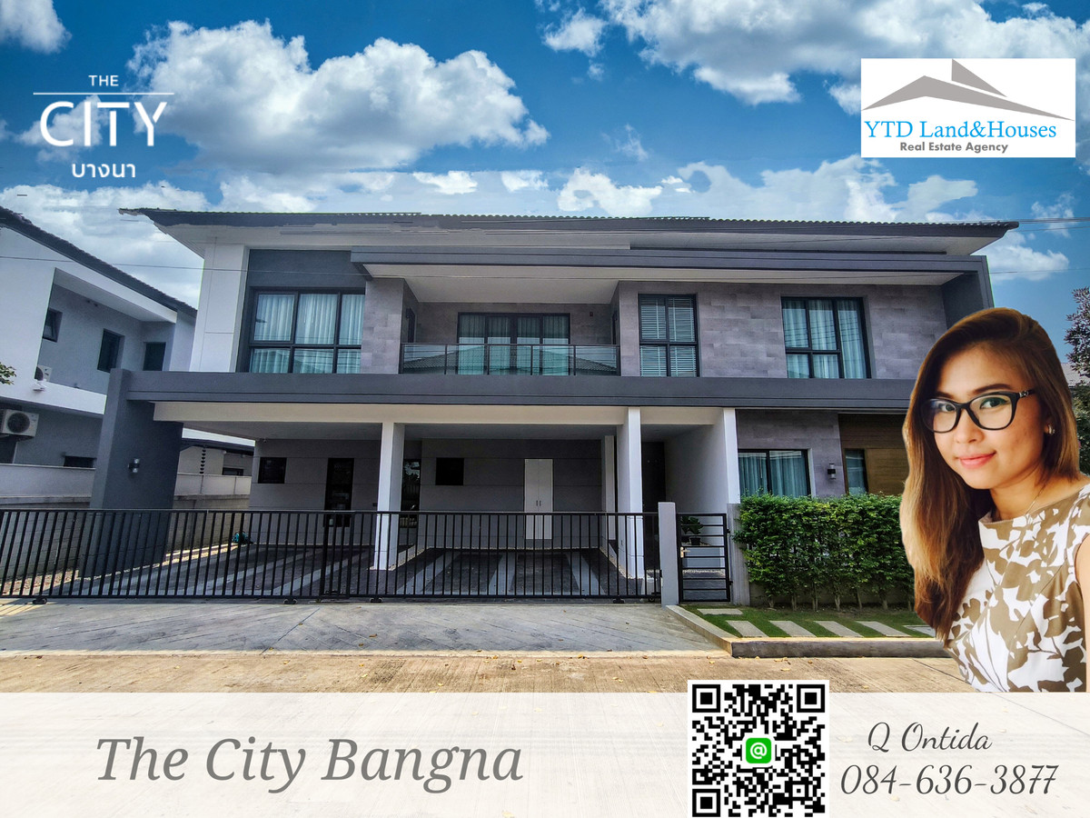 ขายบ้านโครงการ The City บางนา ไซส์ XXL พบกับบ้านเดี่ยวหรู โครงการใหม่ ติดเมกา-บางนา ตกแต่งครบพร้อมเฟอร์นิเจอร์บิวท์อินสวยงาม ขายบ้านโครงการ The City บางนา ไซส์ XXL พบกับบ้านเดี่ยวหรู โครงการใหม่ ติดเมกา-บางนา ตกแต่งครบพร้อมเฟอร์นิเจอร์บิวท์อินสวยงาม
