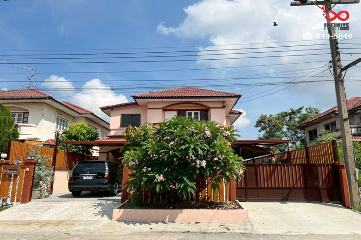 2-story detached house for sale, Baan Supaporn, Bang Toei, Sam Khok, Pathum Thani, with solar cells. 2-story detached house for sale, Baan Supaporn, Bang Toei, Sam Khok, Pathum Thani, with solar cells.