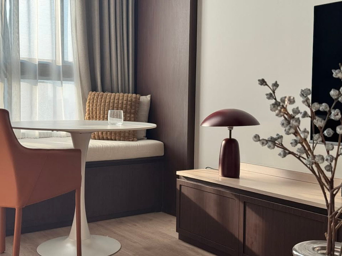 For Rent : Ideo Rama 9 - Asoke Duplex 2ชั้น ห้องสวยมาก 1ห้องนอน 1ห้องน้ำ เฟอร์นิเจอร์ครบ พร้อมเข้าอยู่ – รูปที่ 4
