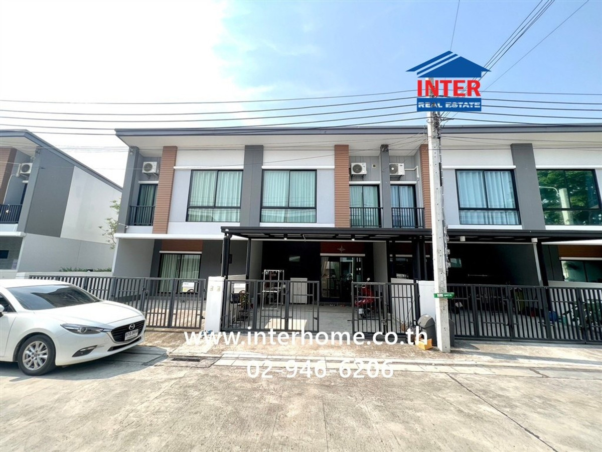 Townhouse, 2 floors, 18.5 sq m, Unio Town Village, Phetkasem 110, Soi Phetkasem 110, Phetkasem Road, Nong Khaem District, Bangkok.