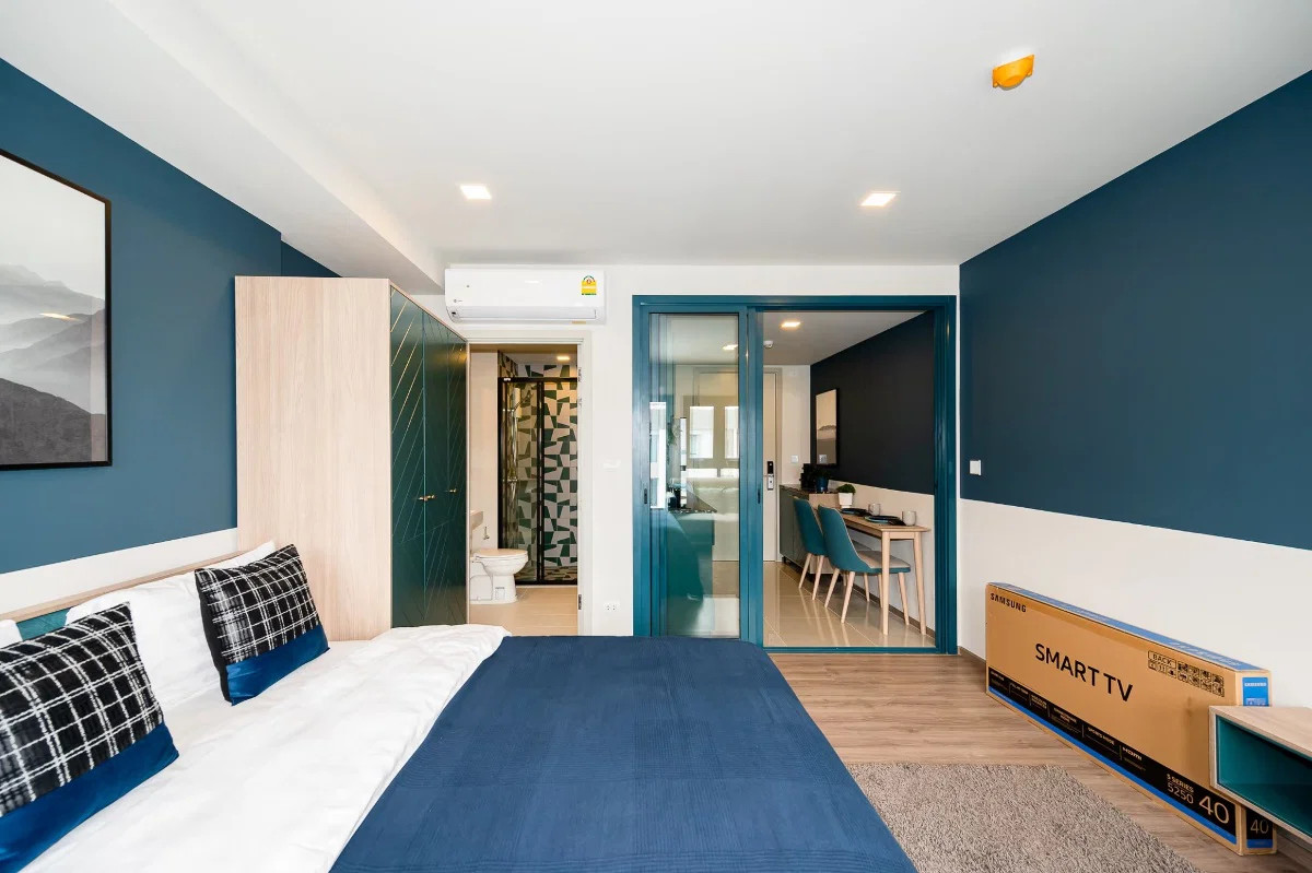 ห้องสวยแต่งครบ ราคาดี⭐The Base Sukhumvit 50 (เดอะ เบส สุขุมวิท 50) – รูปที่ 3