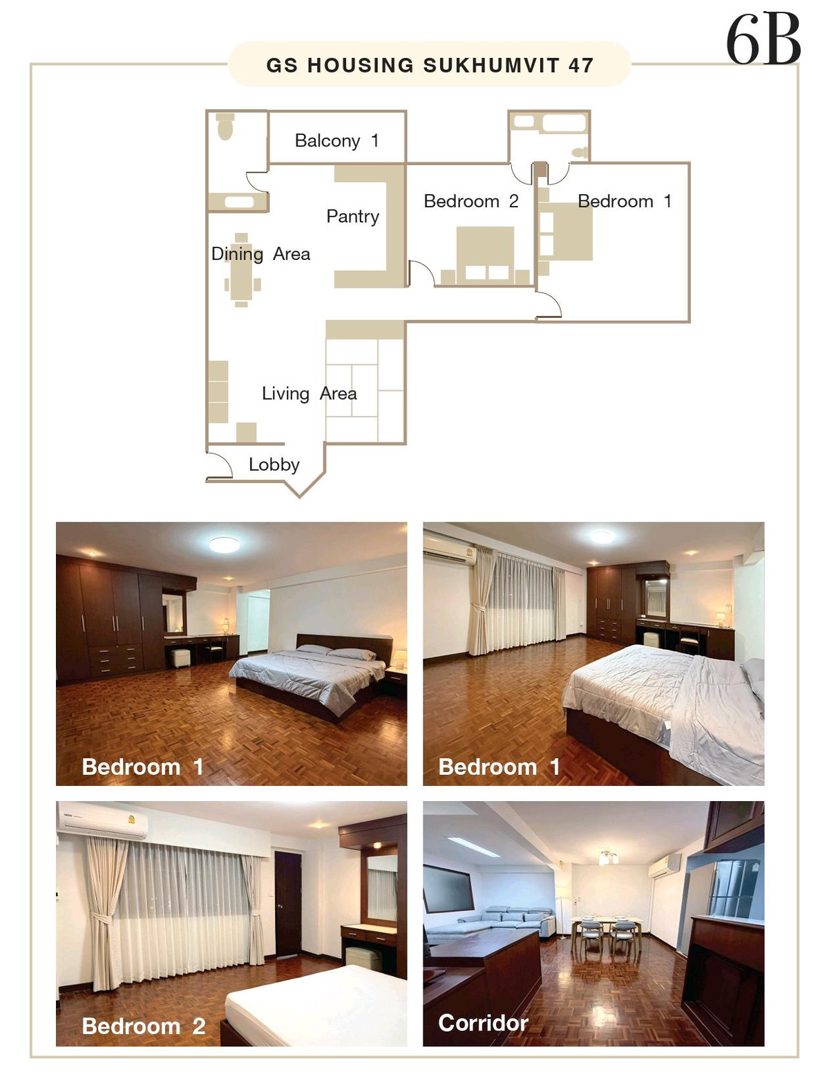 🔥 **ปล่อยเช่าด่วน! ห้องใหญ่ 137 ตร.ม. @ G.S. Housing สุขุมวิท 47 ใกล้ BTS เพียง 800 ม.** 🔥 – รูปที่ 3