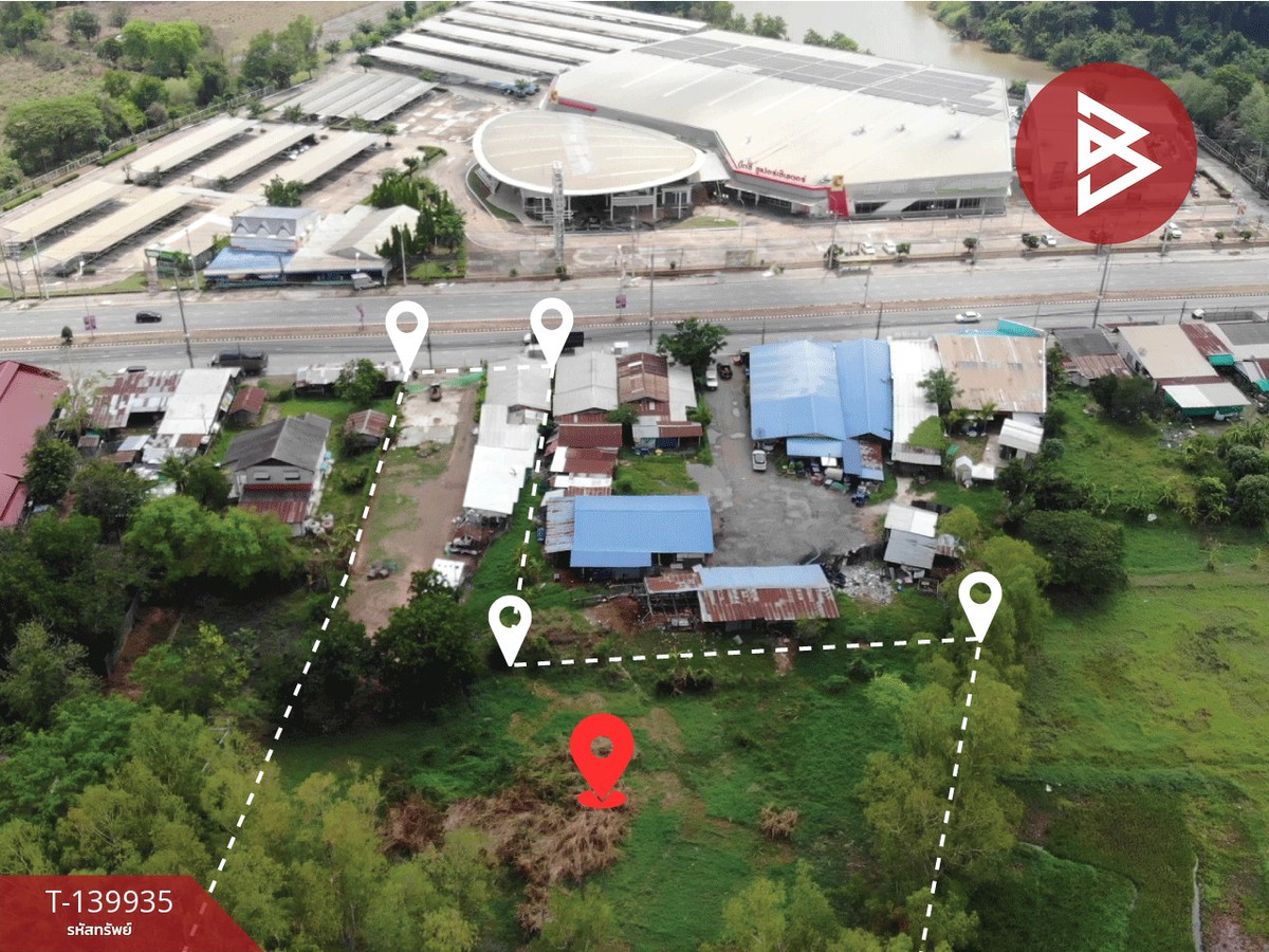 Land for sale, area 3 rai 2 ngan 7.8 square wah, Keeng Subdistrict, Mueang Maha Sarakham, prime location. – รูปที่ 2