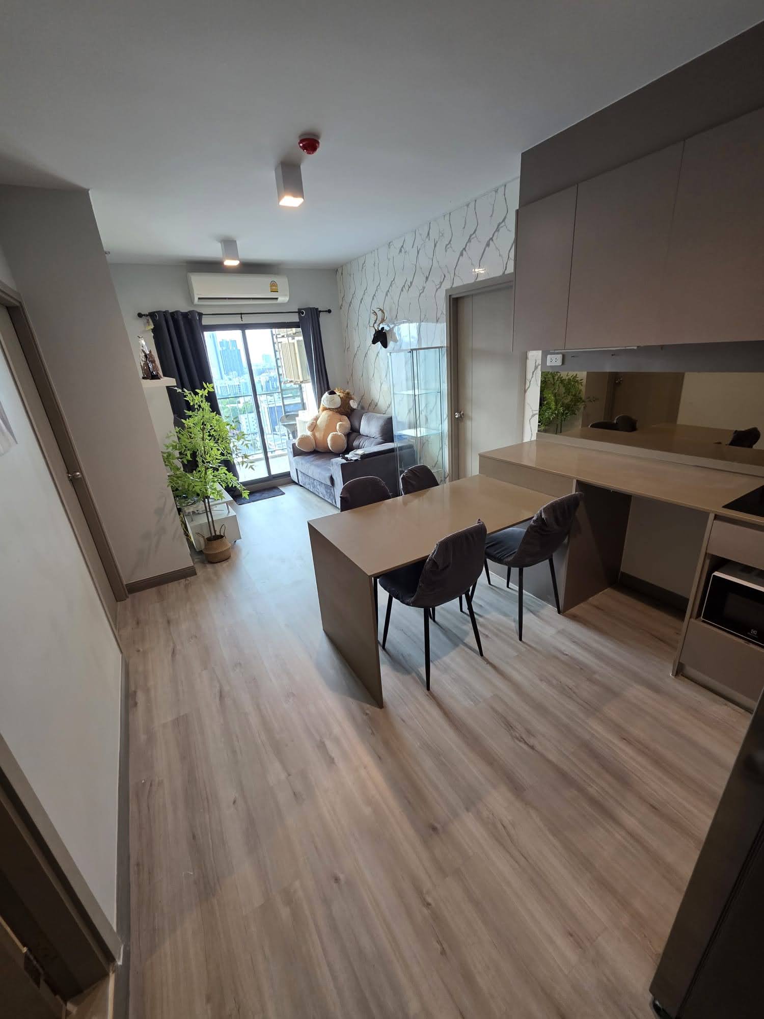 Condo for rent at Ideo Sukhumvit 93  Size 52sqm. 2bed 2bath on 18th floor fully furnished