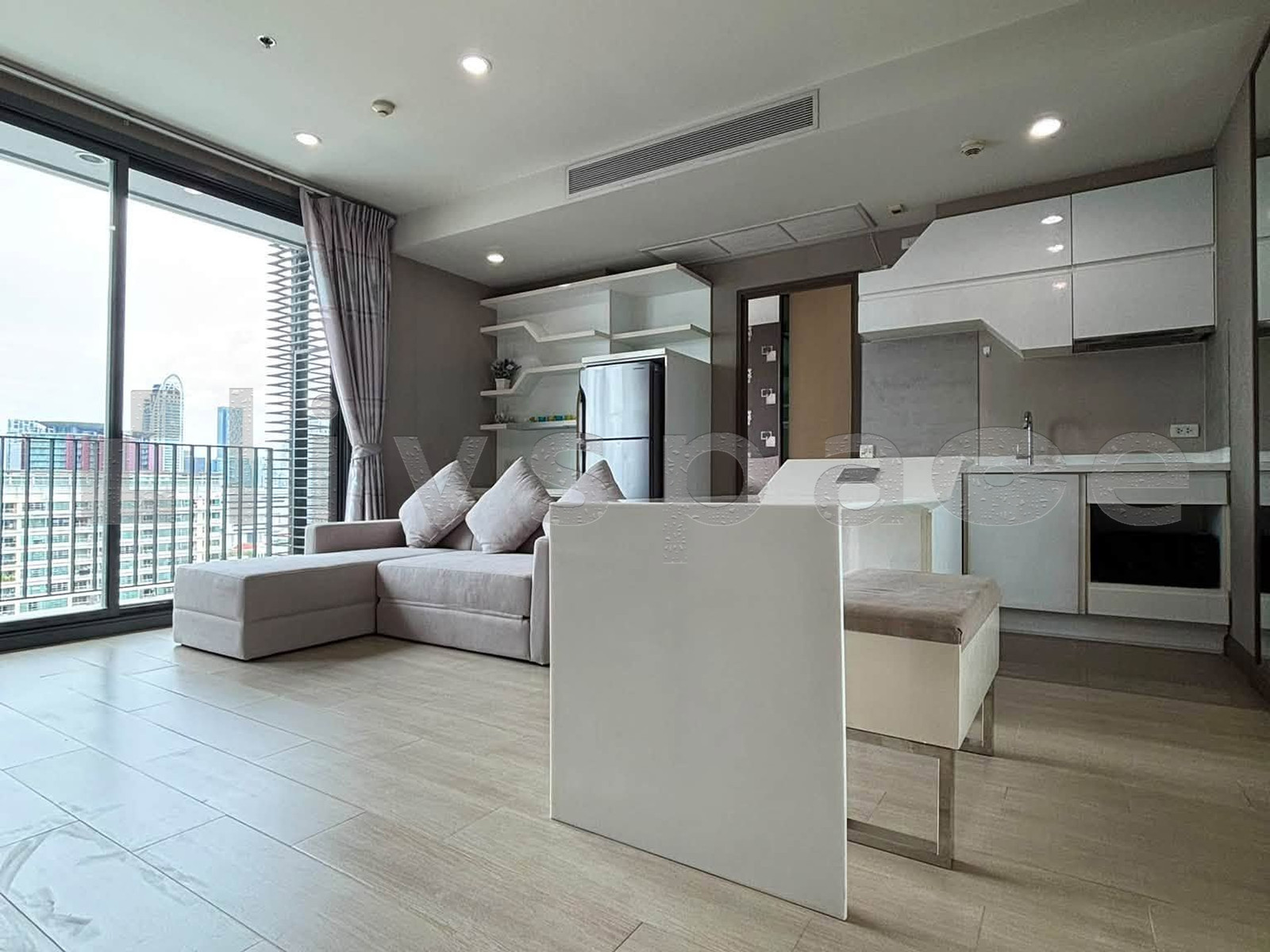 ▚ L0RC52ツ FOR RENT Pyne By Sansiri 1Bed 45sqm High Floor Beautiful Built-in 0m to BTS Ratchathewi✨