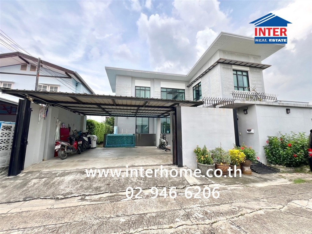 บ้านเดี่ยว 2 ชั้น 100 ตร.ว. บ้านเดี่ยว ซอยสินพัฒนาธานี5/6 ซอยทวีวัฒนา9 ซอยกระทุ่มล้ม18 ถนนพุทธมณฑลสาย4 ถนนทวีวัฒนา เขตทวีวัฒนา กรุงเทพมหานคร – รูปที่ 3