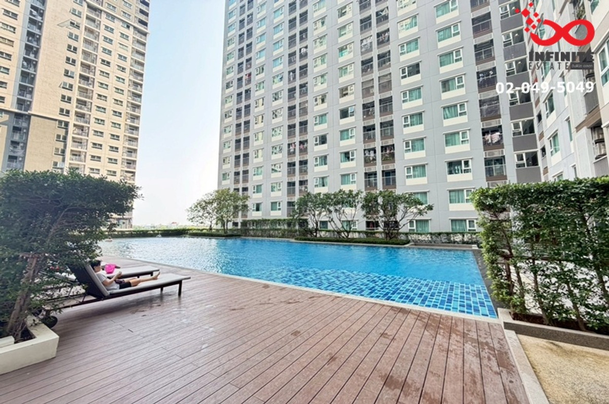 Condo for sale, Aspire Erawan, 28th floor, high view, next to BTS Chang Erawan.