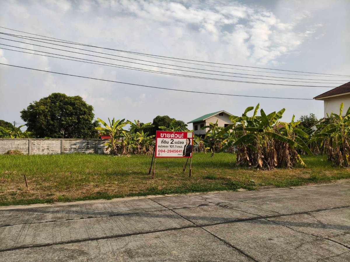 Land in the Wana Lake Home project, 202 sq m, good location, quality society, suitable for creating a good life for the family. – รูปที่ 3