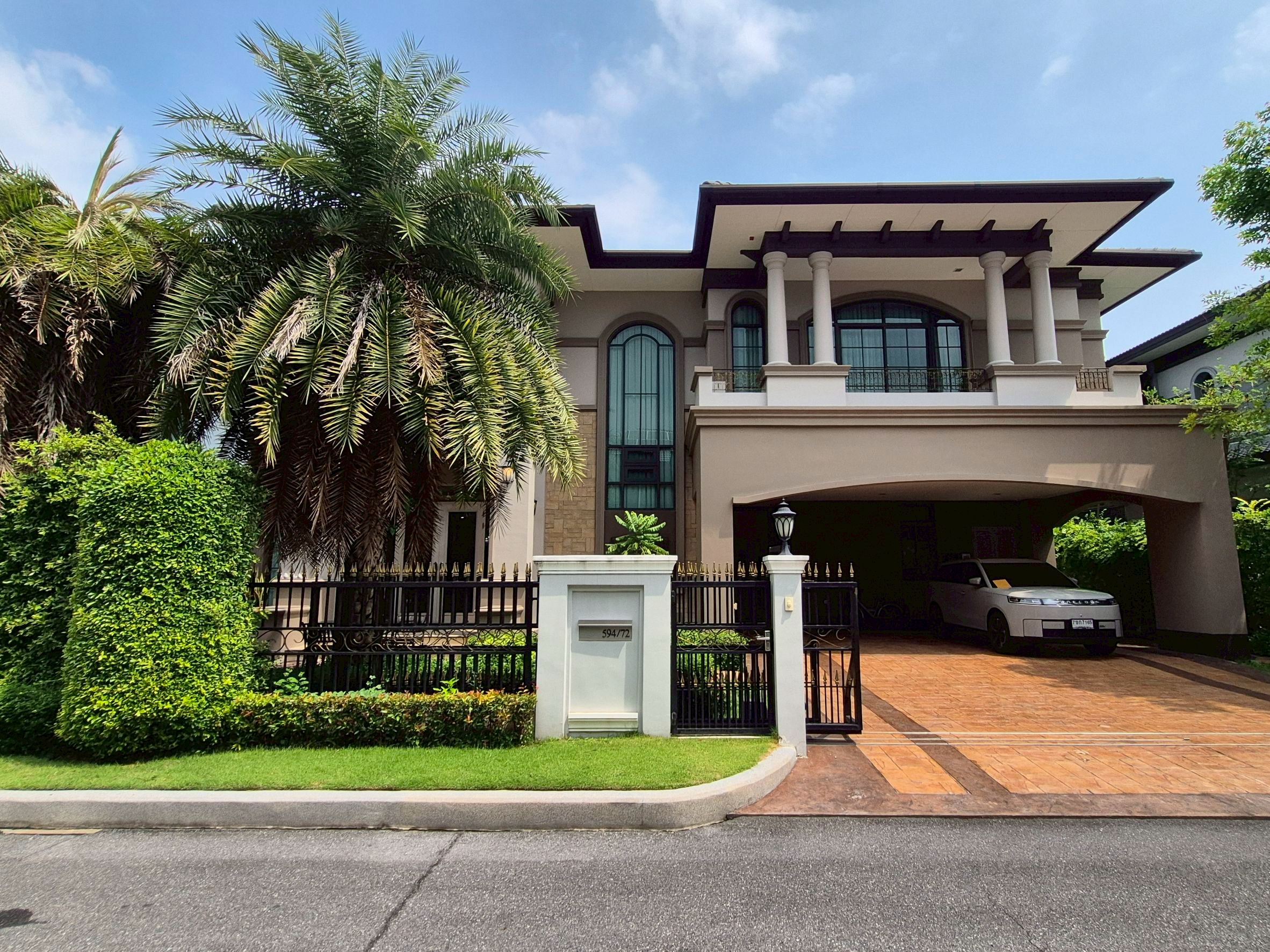 2-story detached house, 121.1 sq m, The Grand Pinklao Village (Alpina), Borommaratchachonnani Road, Thawi Watthana, Bangkok.