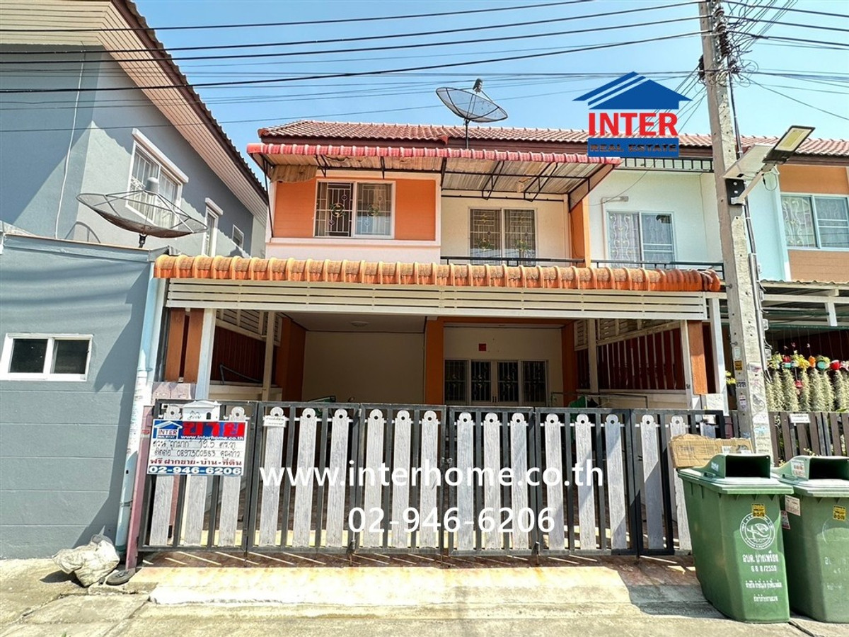Townhouse, 2 floors, 19.5 sq m, Chaiklong Village, Soi King Kong, Soi 24, Theparak Road, Khlong Dan-Bang Phli Road, Bang Bo, Samut Prakan. Townhouse, 2 floors, 19.5 sq m, Chaiklong Village, Soi King Kong, Soi 24, Theparak Road, Khlong Dan-Bang Phli Road, Bang Bo, Samut Prakan.